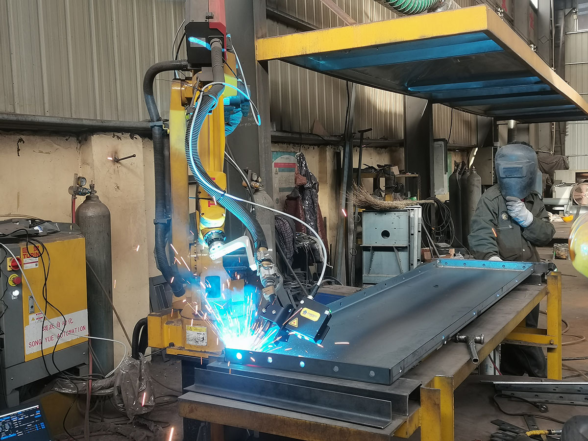 焊接機器人示教操作流程